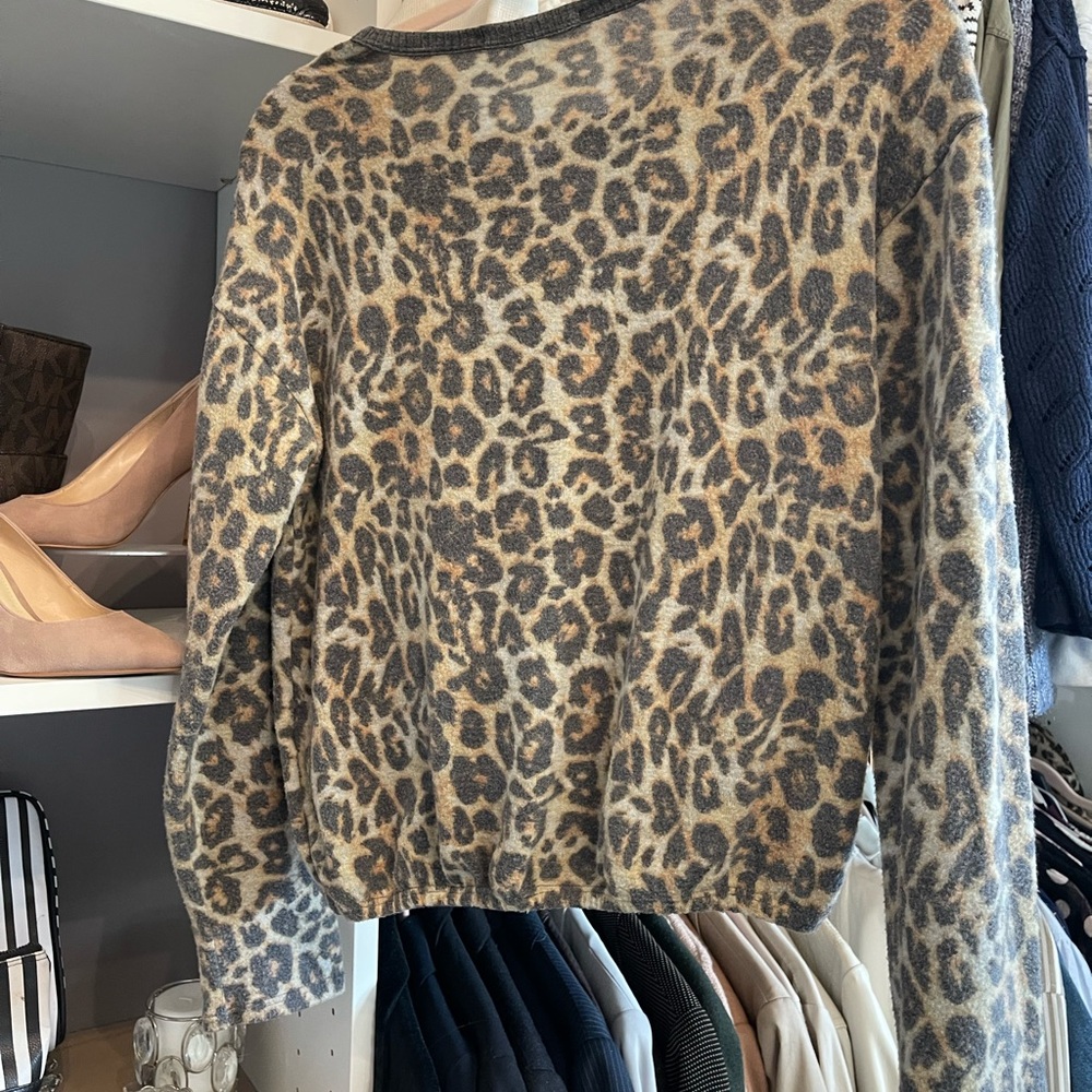 Leopard Print Sweater